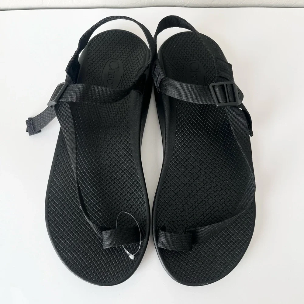 Chaco Bodhi Adjustable Classic water hiking sandals black NEW 9